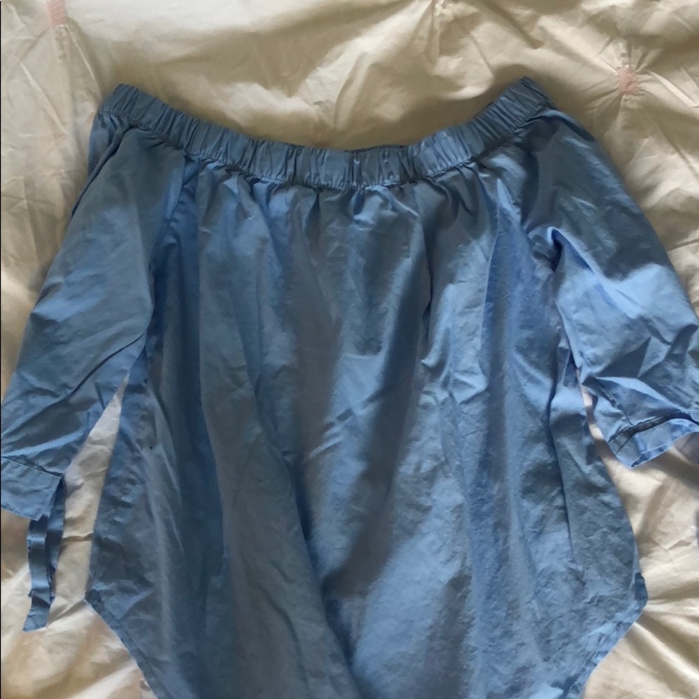 Papaya Off Shoulder Blouse